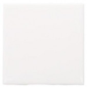 Daltile Semi-Gloss White 4-1/4 in. x 4-1/4 in. Ceramic Wall Tile (12.5 sq. ft. / case)-0100441P4 202627024