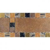 Daltile Terra Antica Bruno 6 in. x 12 in. Porcelain Decorative Accent Floor and Wall Tile-TA03612DECO1PS 202624046