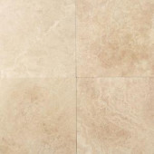Daltile Travertine Mediterranean Ivory 12 in. x 12 in. Natural Stone Floor and Wall Tile (10 sq. ft. / case)-T73012121U 202646856
