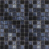 Epoch Architectural Surfaces Metalz Galena-1013 Mosaic Recycled Glass 12 in. x 12 in. Mesh Mounted Floor & Wall Tile (5 sq. ft. / case)-GALENA-1013 203434309