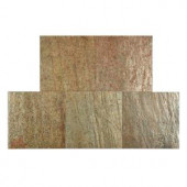 FastStone+ Copper 12 in. x 12 in. Slate Peel and Stick Wall Tile (5 sq. ft. / pack)-70-047-04-01 207041418