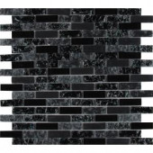 Glissen 12 in. x 12 in. x 6 mm Glass Mesh-Mounted Mosaic Tile (15 sq. ft. / case)-GLSB-CR-GLI6MM 206744764