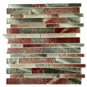 Instant Mosaic Upscale Designs 12 in. x 12 in. x 4 mm Glass Mesh-Mounted Mosaic Tile-02-056 206748900
