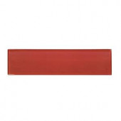 Jeffrey Court Lipstick 3 in. x 12 in. Glass Wall Tile-99703 205594398