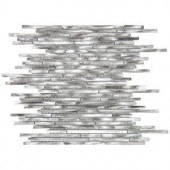 Jeffrey Court Noble 11-3/4 in. x 11-3/4 in. x 8 mm Metal Pencil Mosaic Tile-99773 205594412