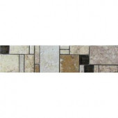 MARAZZI Emilia 3 in. x 12 in. Glazed Porcelain Listello Floor and Wall Tile-UL9H 202806789