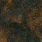 MARAZZI Imperial Slate Black 16 in. x 16 in. Rust Ceramic Floor and Wall Tile (13.78 sq. ft. / case)-UF4P 202072400