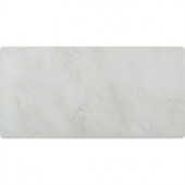 MS International Arabescato Carrara 3 in. x 6 in. Honed/Beveled Marble Floor and Wall Tile (1 sq. ft. / case)-TARACAR36H 206873875