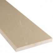 MS International Beige Single Beveled Threshold 6 in. x 73 in. Polished Engineered Marble Floor and Wall Tile-THD2BE6X73SB 205146254
