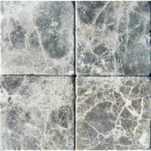 MS International Emperador Dark 4 in. x 4 in. Tumbled Marble Floor and Wall Tile (1 sq. ft. / case)-TEMPDRK44T 202508287