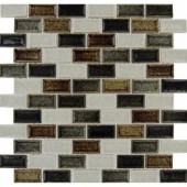 MS International Sandy Beaches Blend 12 in. x 12 in. x 8 mm Glass Mesh-Mounted Mosaic Tile-GLSGGBRK-SBB8MM 202814273