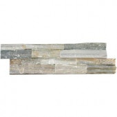 MS International Sierra Blue Ledger Panel 6 in. x 24 in. Natural Quartzite Wall Tile (10 cases / 40 sq. ft. / pallet)-LPNLQSIEBLU624 205960135