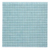 Solistone Atlantis Marina Light 11.75 in. x 11.75 in. x 6.35 mm Glass Mesh-Mounted Mosaic Floor and Wall Tile (9.58 sq. ft./case)-9145f 205050814