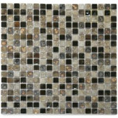 Solistone Terrene Solstice 12 in. x 12 in. x 6 mm Porcelain Mesh-Mounted Mosaic Tile (10 sq. ft. / case)-2003 206015227