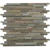 Splashback Tile Paradise Genosha Glass Mosaic Tile - 3 in. x 6 in. Tile Sample-C2D8 206154583