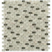 Splashback Tile Paradox Enigma 12 in. x 12 in. x 8 mm Mixed Materials Mosaic Floor and Wall Tile-PARADOX ENIGMA 204279095