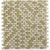 Splashback Tile Paradox Occult 12 in. x 12 in. x 8 mm Mixed Materials Mosaic Floor and Wall Tile-PARADOX OCCULT 204279097