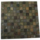 Splashback Tile Roman Selection Rural Trail 12 in. x 12 in. x 8 mm Glass Mosaic Floor and Wall Tile-ROMAN SELECTION RURAL TRAIL 1X1 203478049