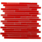 Splashback Tile Temple Mars 12 in. x 12 in. x 8 mm Glass Mosaic Floor and Wall Tile-TEMPLE MARS 203061556