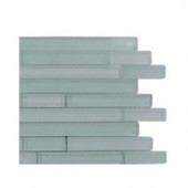 Splashback Tile Temple Tranquility Glass Tile - 3 in. x 6 in. x 8 mm Tile Sample-R3B2 203218079