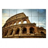 Tile My Style Colosseum 36 in. x 24 in. Tumbled Marble Tiles (6 sq. ft. /case)-TMS0006M3 203457822