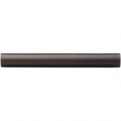 Weybridge 3/4 in. x 6 in. Cast Metal Pencil Liner Dark Oil Rubbed Bronze Tile (10 pieces / case)-TRIM460070003HD 203381223